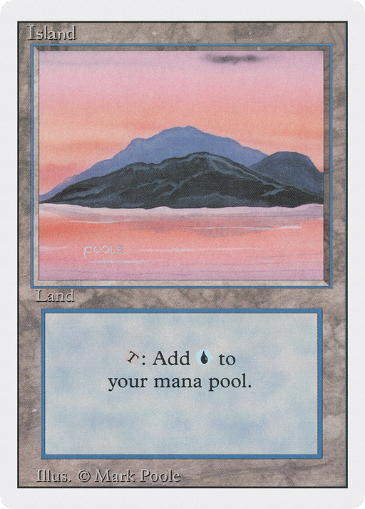 Island (C) (3ED-289) [Revised Edition] MTG Single Wizards of the Coast