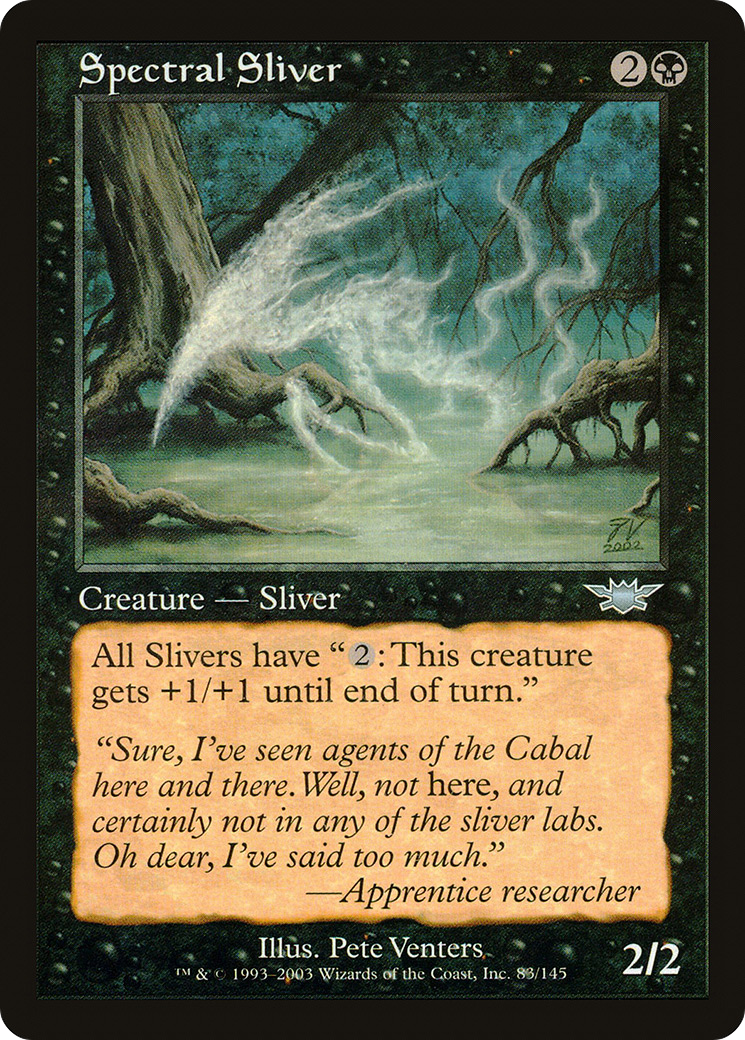 Spectral Sliver (LGN-083) [Legions] MTG Single Wizards of the Coast
