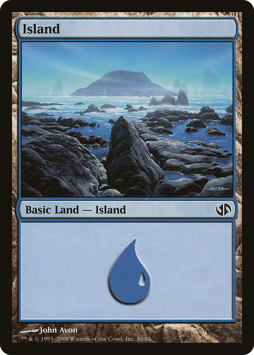 Island (DD2-030) [Misc] Duel Decks: Jace vs. Chandra MTG Single Wizards of the Coast