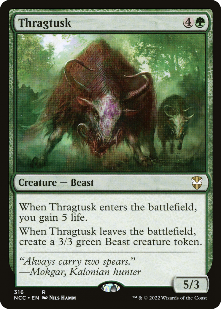 Thragtusk (NCC-316) [New Capenna Commander] MTG Single Wizards of the Coast