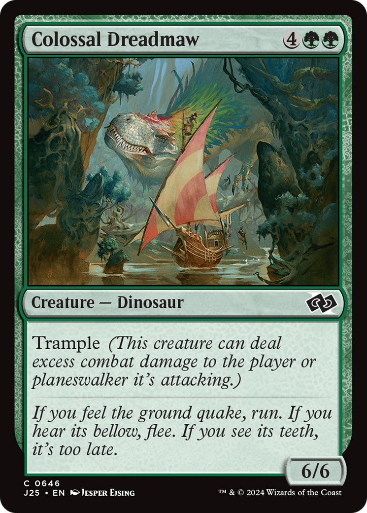 Colossal Dreadmaw (J25-646) [Foundations Jumpstart] MTG Single Wizards of the Coast