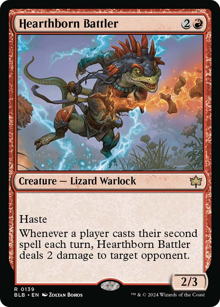 Hearthborn Battler (BLB-139) [Bloomburrow] MTG Single Wizards of the Coast