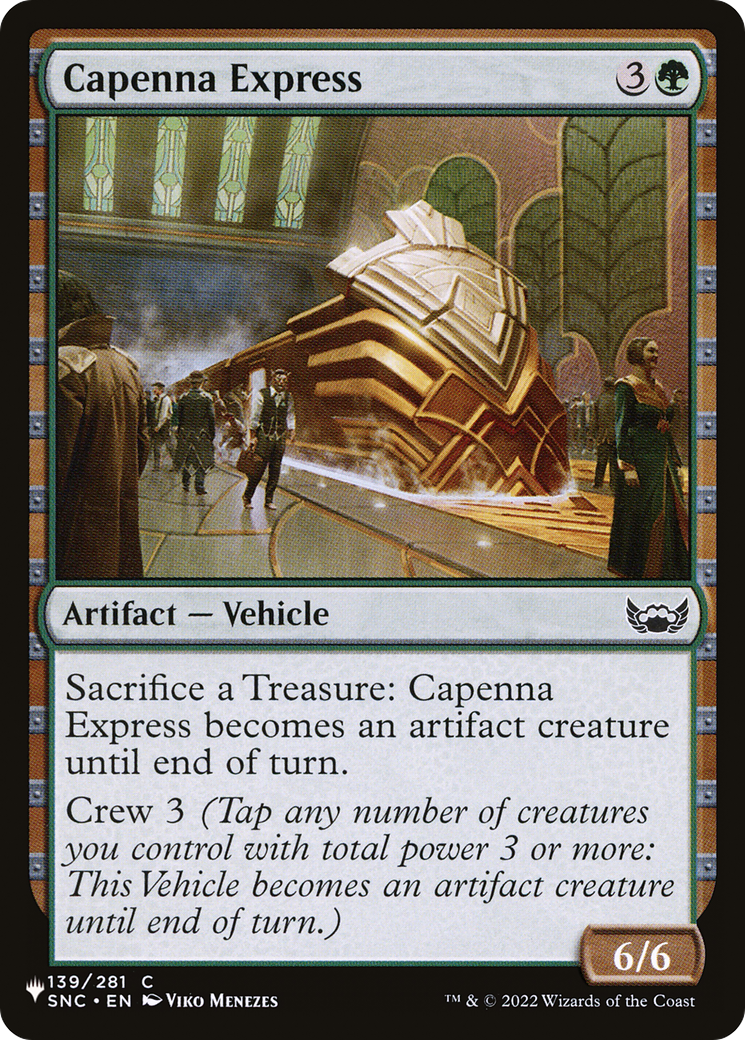 Capenna Express (LIST-SNC-139) [Mystery Booster] The List MTG Single Wizards of the Coast