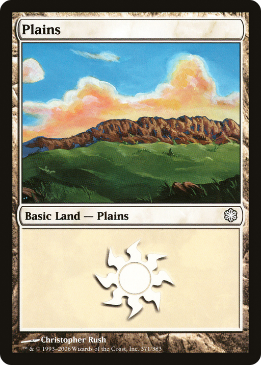 Plains (CTD-371) [Misc] Coldsnap Theme Decks MTG Single Wizards of the Coast