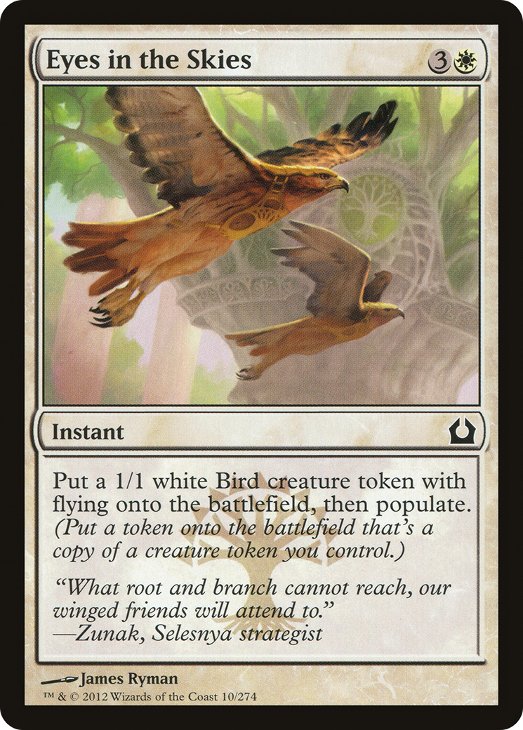 Eyes in the Skies (RTR-010) [Return to Ravnica] Foil MTG Single Wizards of the Coast