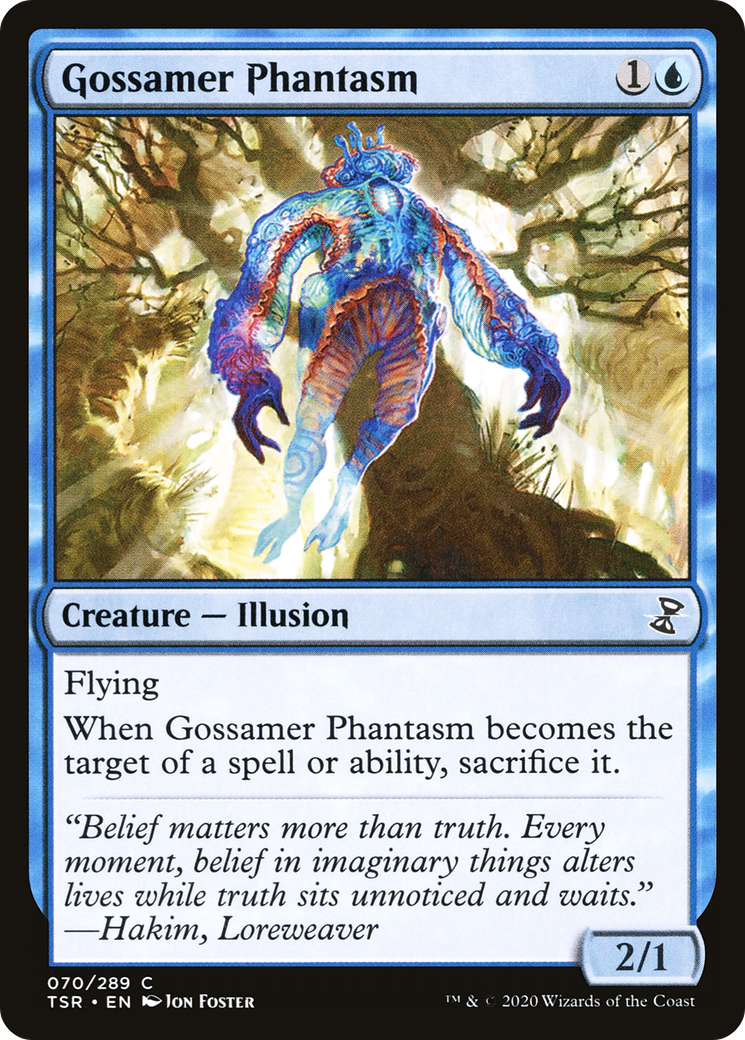 Gossamer Phantasm (TSR-070) [Time Spiral Remastered] MTG Single Wizards of the Coast