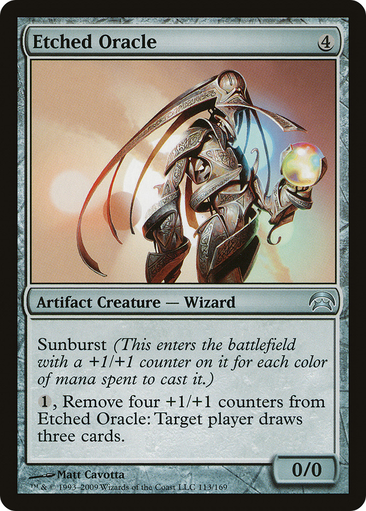 Etched Oracle (HOP-113) [Misc] Planechase MTG Single Wizards of the Coast