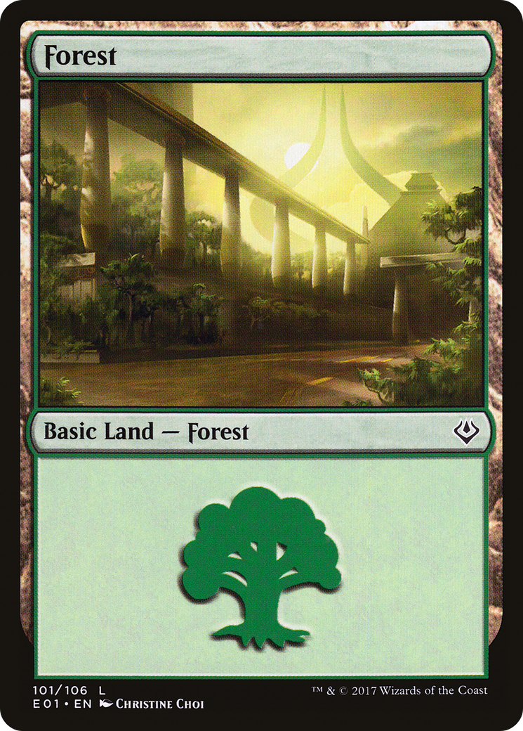 Forest (AC2-101) [Misc] Archenemy: Nicol Bolas MTG Single Wizards of the Coast