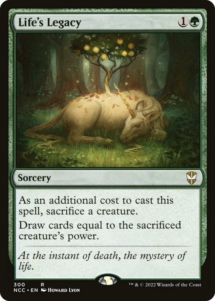 Life's Legacy (NCC-300) [New Capenna Commander] MTG Single Wizards of the Coast