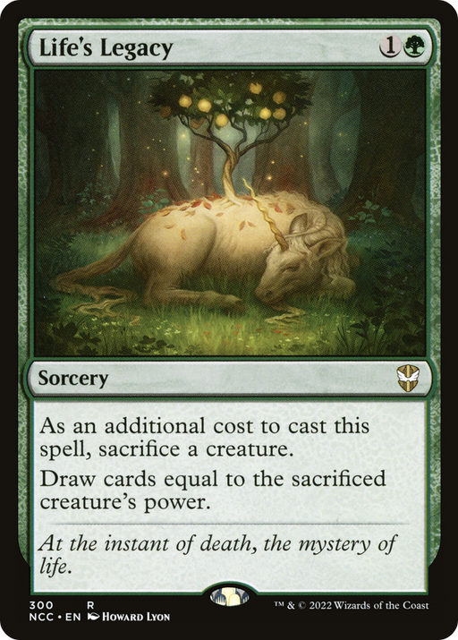 Life's Legacy (NCC-300) [New Capenna Commander] MTG Single Wizards of the Coast