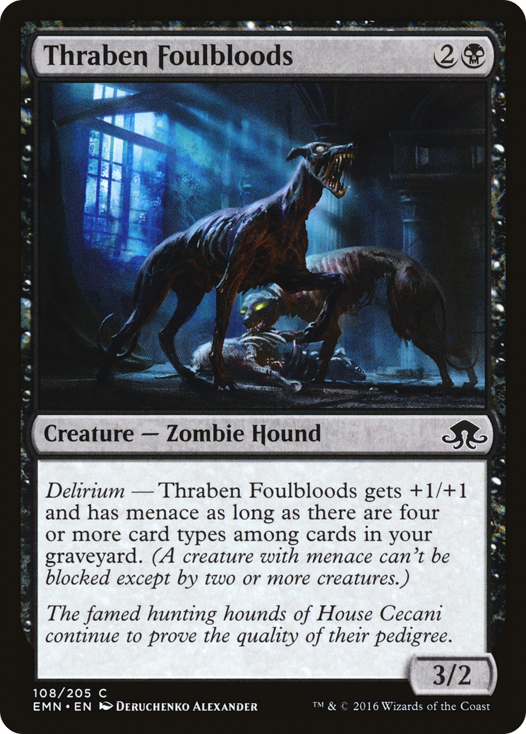 Thraben Foulbloods (EMN-108) [Eldritch Moon] MTG Single Wizards of the Coast