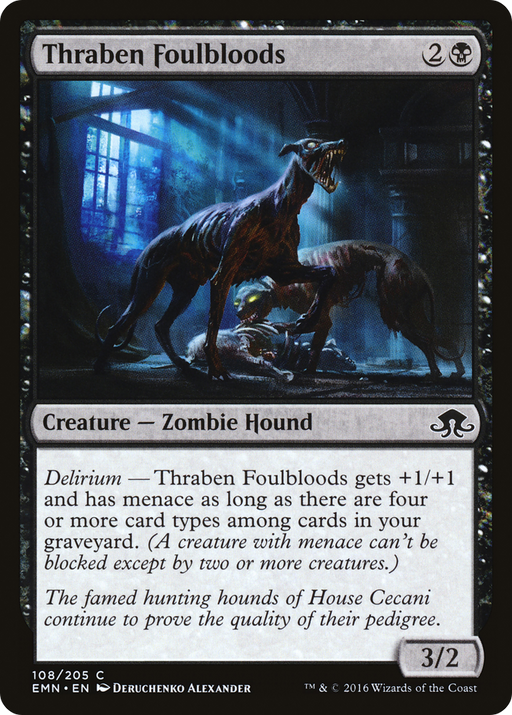 Thraben Foulbloods (EMN-108) [Eldritch Moon] MTG Single Wizards of the Coast