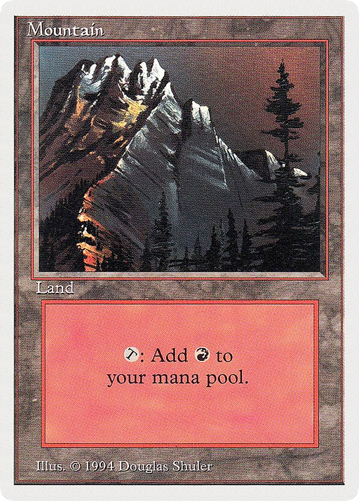 Mountain (SUM-301) [Misc] Summer Magic / Edgar MTG Single Wizards of the Coast