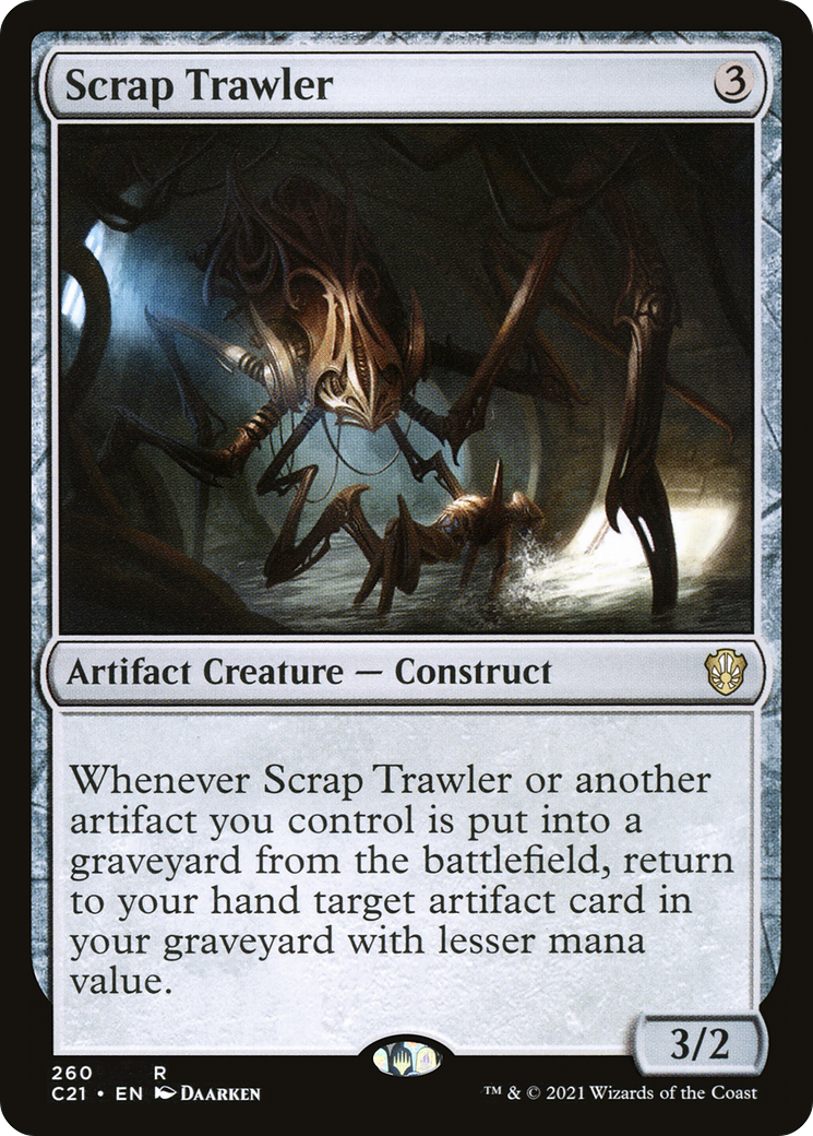 Scrap Trawler (C21-260) [Commander 2021] MTG Single Wizards of the Coast