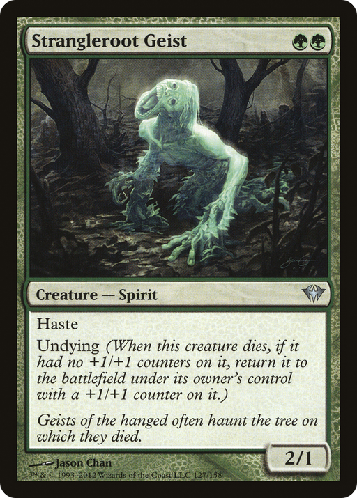 Strangleroot Geist (DKA-127) [Dark Ascension] Foil MTG Single Wizards of the Coast