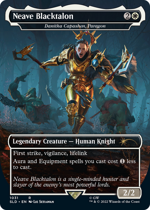 Neave Blacktalon - Danitha Capashen, Paragon (SLD-1031) [Secret Lair] Drop (Borderless) MTG Single Wizards of the Coast