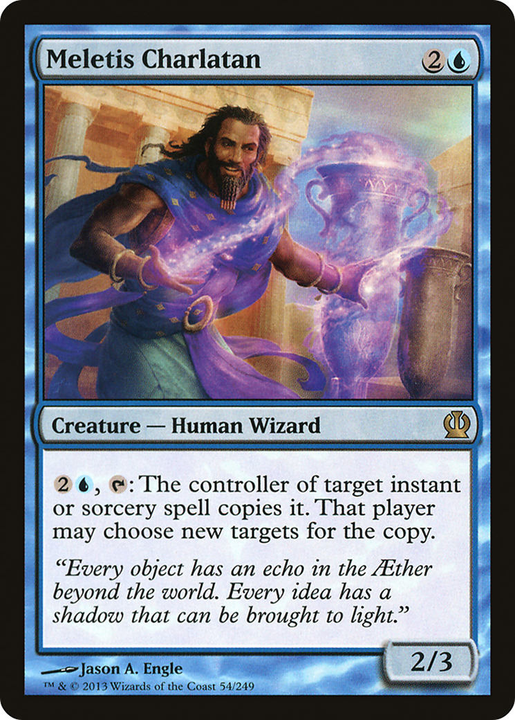 Meletis Charlatan (THS-054) [Theros] Foil MTG Single Wizards of the Coast