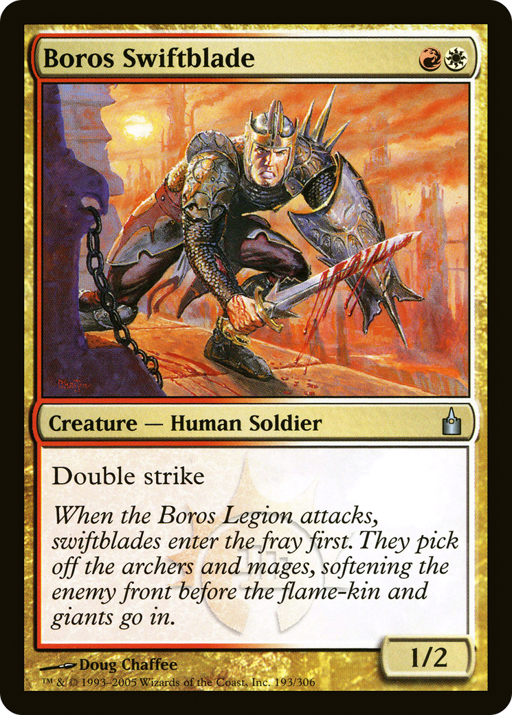Boros Swiftblade (RAV-193) [Ravnica: City of Guilds] MTG Single Wizards of the Coast