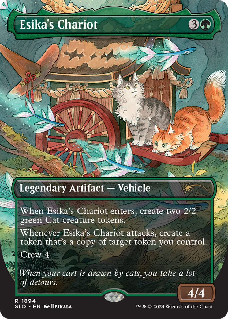 Esika's Chariot (SLD-1894) [Secret Lair] Drop (Borderless) MTG Single Wizards of the Coast
