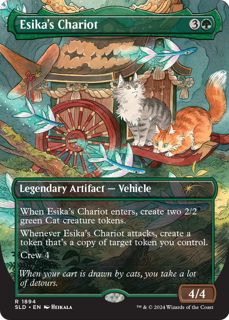 Esika's Chariot (SLD-1894) [Secret Lair] Drop (Borderless) MTG Single Wizards of the Coast