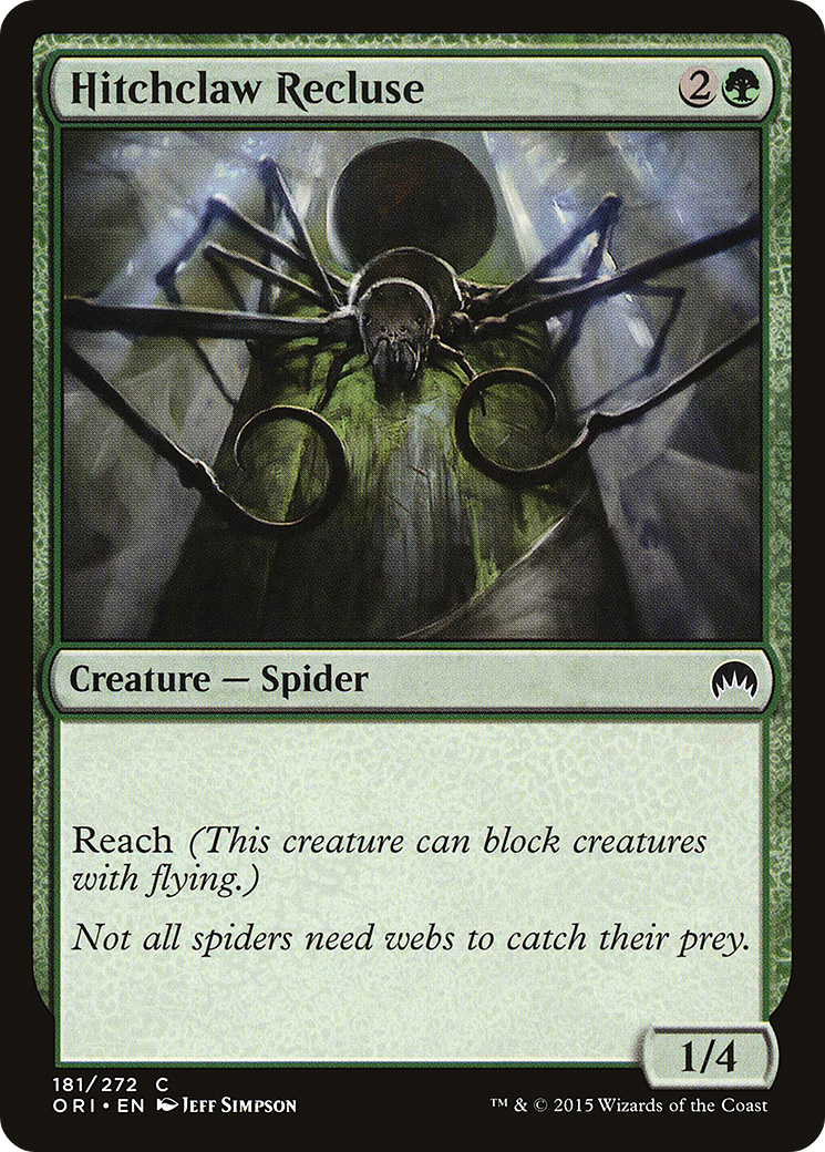 Hitchclaw Recluse (ORI-181) [Magic Origins] Foil MTG Single Wizards of the Coast