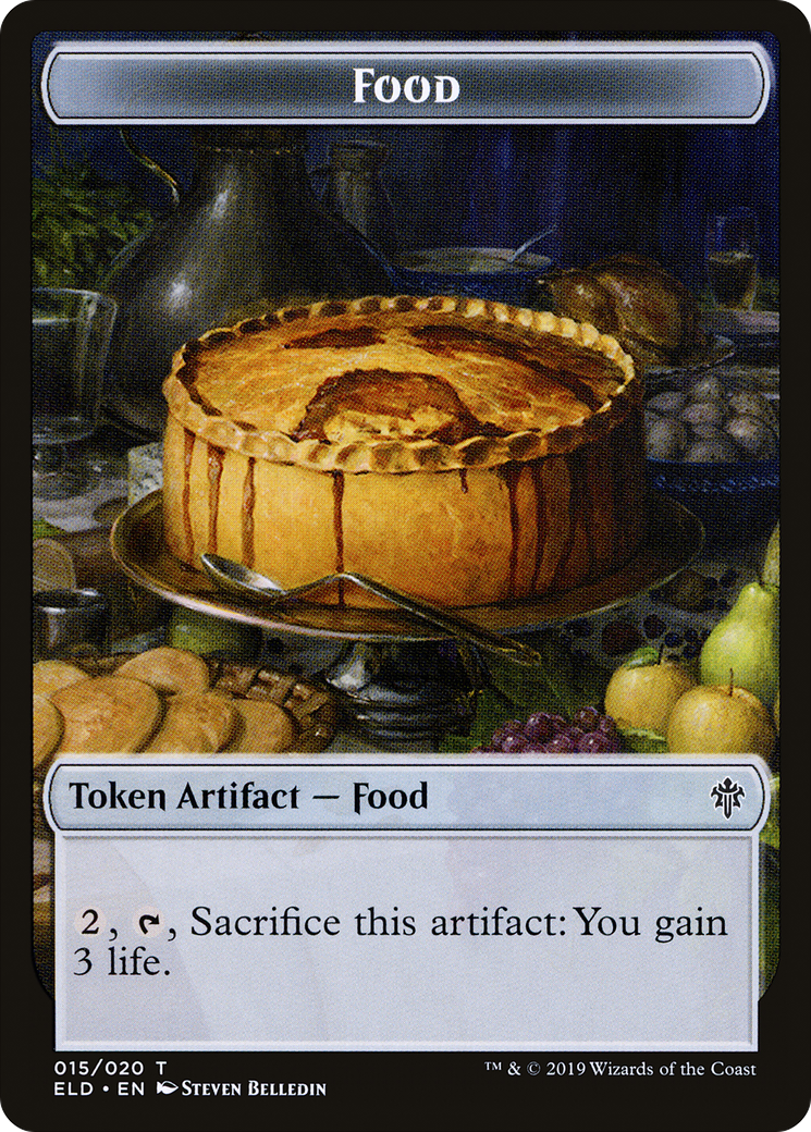 Food (TELD-015) [Tokens] Throne of Eldraine Tokens MTG Single Wizards of the Coast