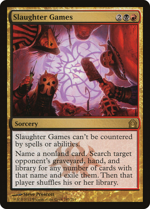 Slaughter Games (RTR-197) [Return to Ravnica] MTG Single Wizards of the Coast