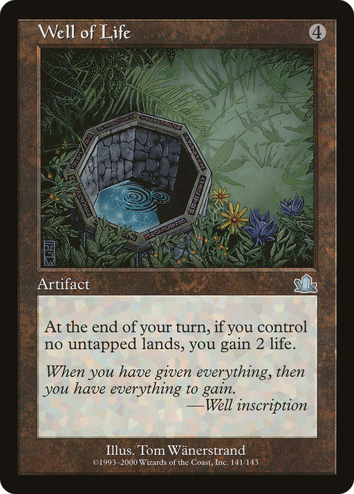 Well of Life (PCY-141) [Prophecy] Foil MTG Single Wizards of the Coast