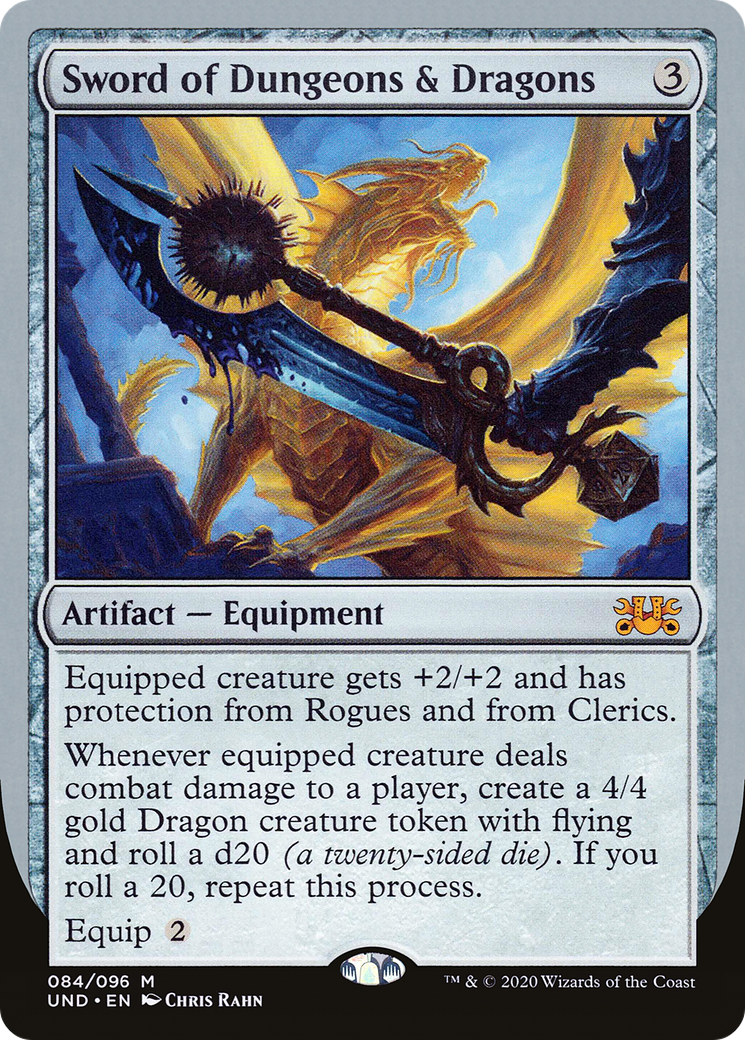 Sword of Dungeons & Dragons (UND-084) [Unsanctioned] MTG Single Wizards of the Coast