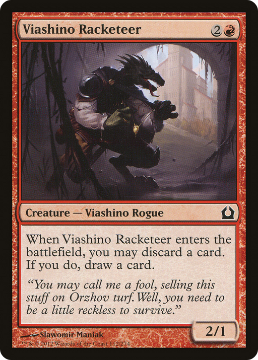 Viashino Racketeer (RTR-112) [Return to Ravnica] MTG Single Wizards of the Coast