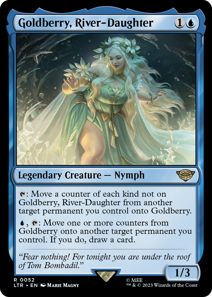 Goldberry, River-Daughter (LTR-052) [The Lord of the Rings: Tales of Middle-earth] MTG Single Wizards of the Coast