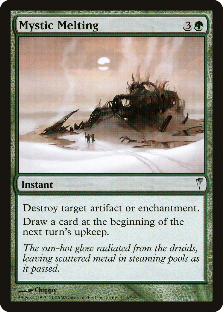 Mystic Melting (CSP-114) [Coldsnap] Foil MTG Single Wizards of the Coast