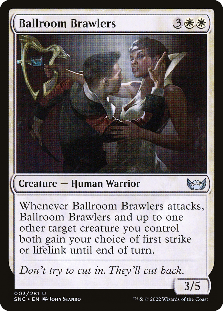 Ballroom Brawlers (SNC-003) [Streets of New Capenna] Foil MTG Single Wizards of the Coast