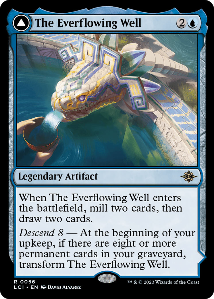 The Everflowing Well (LCI-056) [The Lost Caverns of Ixalan] Foil MTG Single Wizards of the Coast