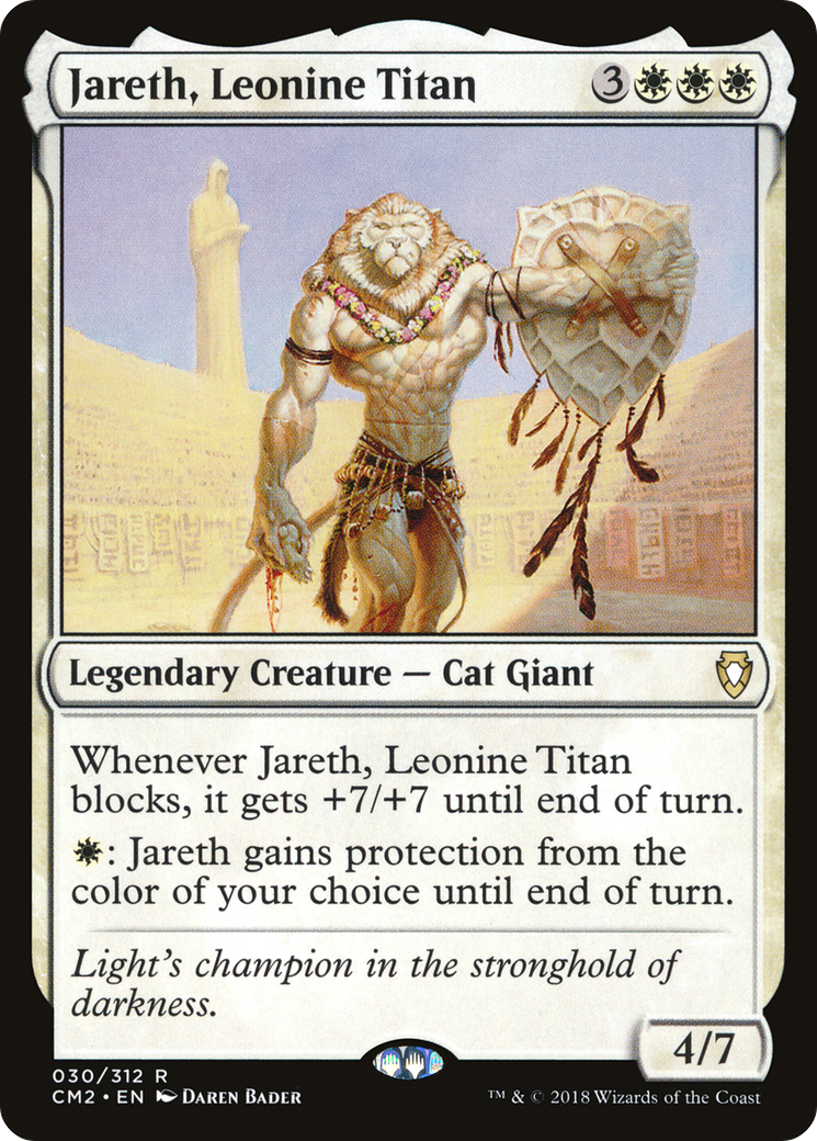 Jareth, Leonine Titan (CM2-030) [Commander Anthology Volume II] MTG Single Wizards of the Coast