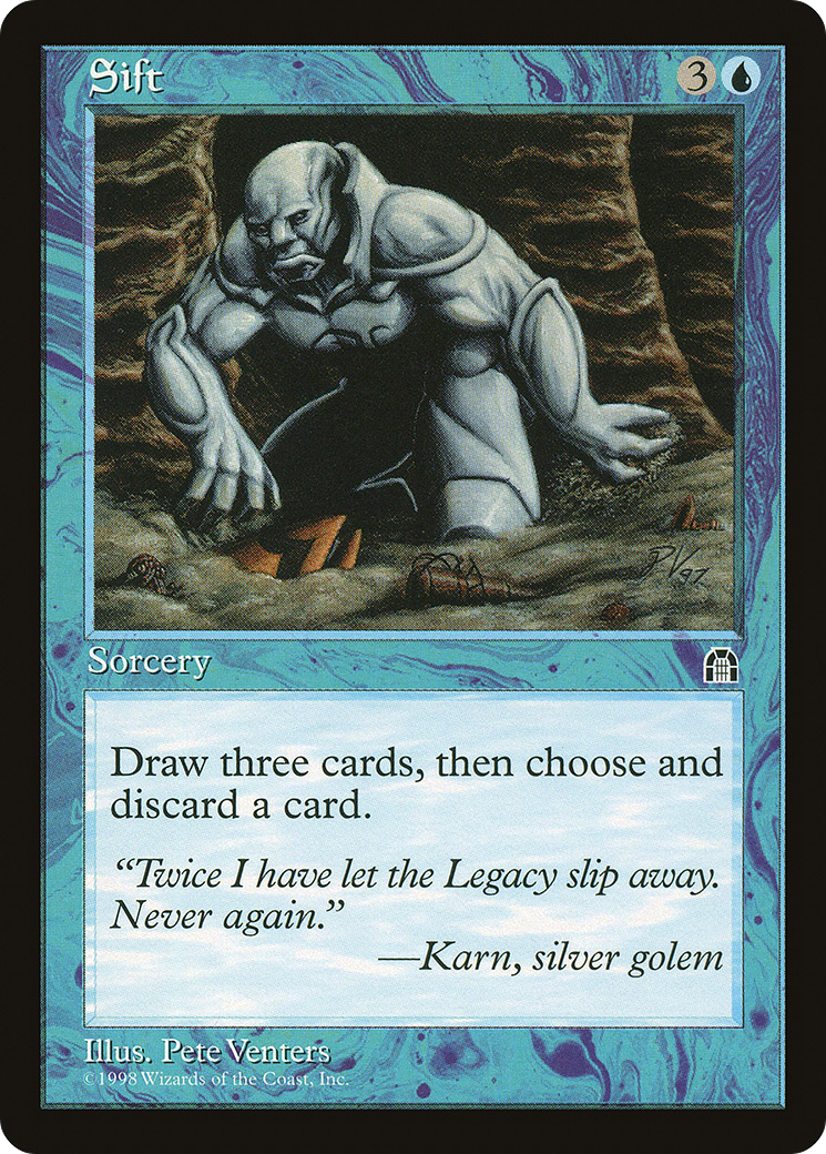 Sift (STH-042) [Stronghold] MTG Single Wizards of the Coast