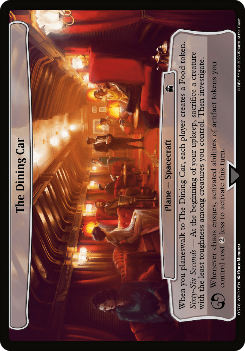The Dining Car (WHO-578) [Doctor Who] MTG Single Wizards of the Coast