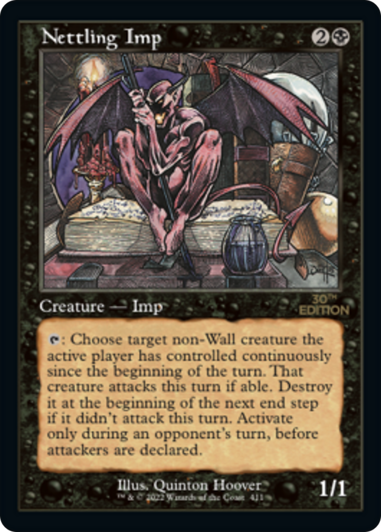 Nettling Imp (30A-411) [30th Anniversary Edition] MTG Single Wizards of the Coast