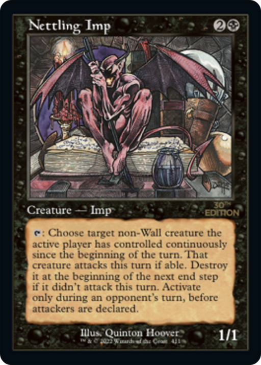 Nettling Imp (30A-411) [30th Anniversary Edition] MTG Single Wizards of the Coast