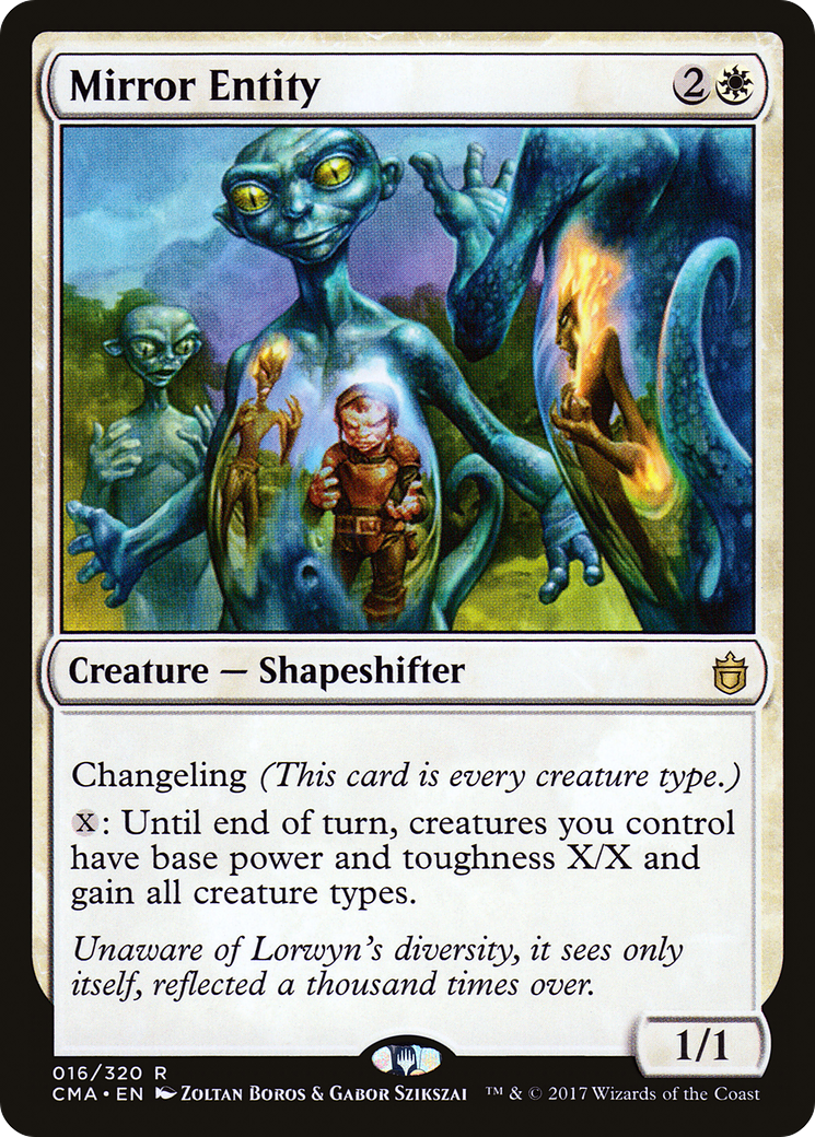 Mirror Entity (CMA-016) [Commander Anthology] MTG Single Wizards of the Coast