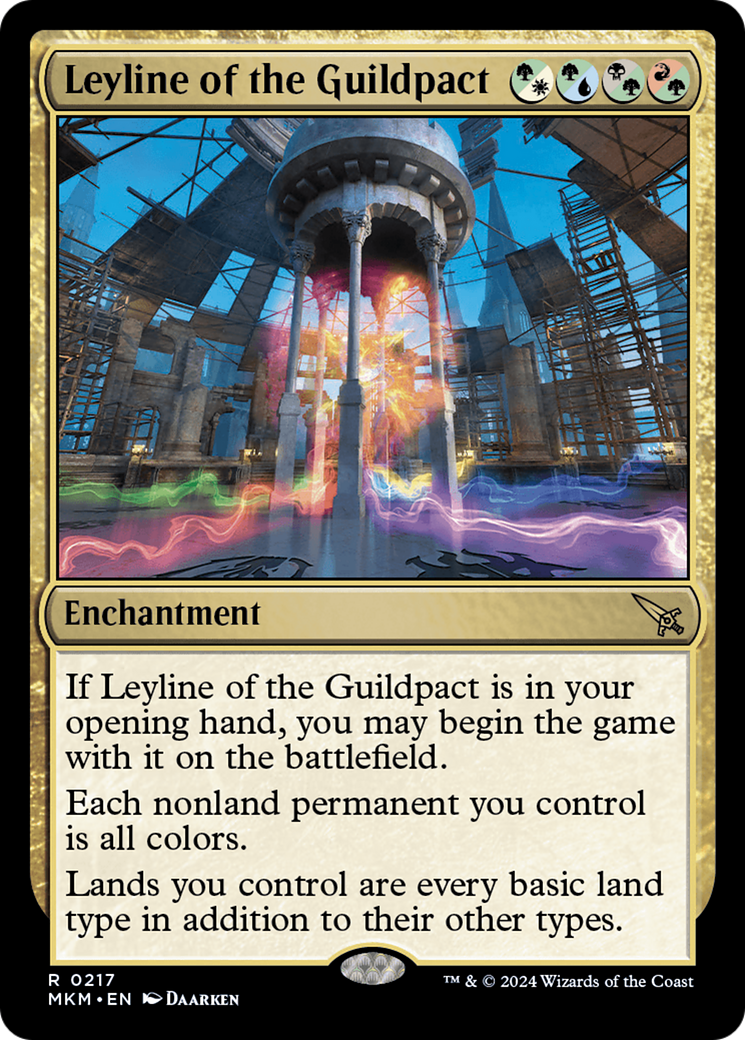 Leyline of the Guildpact (MKM-217) [Murders at Karlov Manor] MTG Single Murders at Karlov Manor