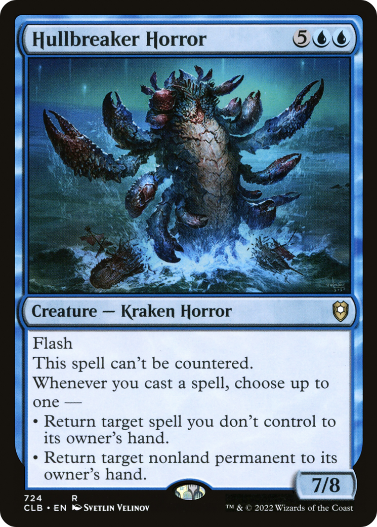 Hullbreaker Horror (CLB-724) [Commander Legends: Battle for Baldur's Gate] MTG Single Wizards of the Coast