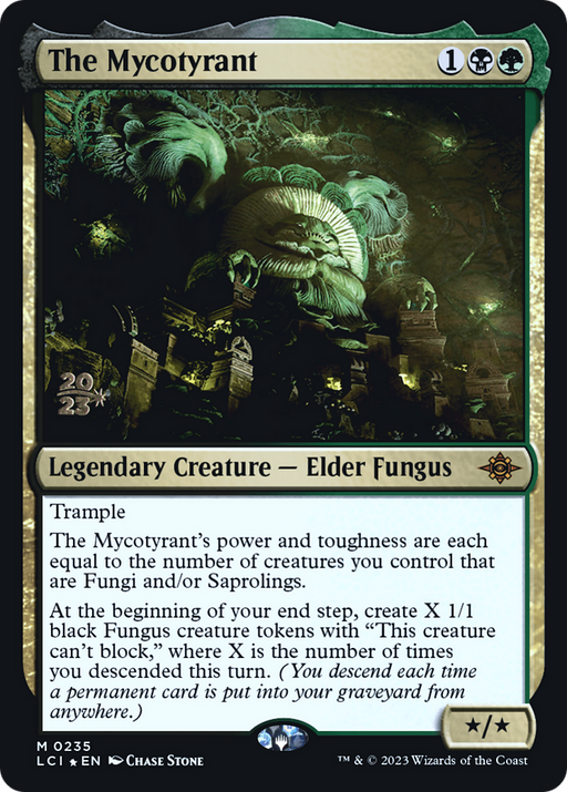 The Mycotyrant (PRE-235) [The Lost Caverns of Ixalan Promos] Foil MTG Single Wizards of the Coast