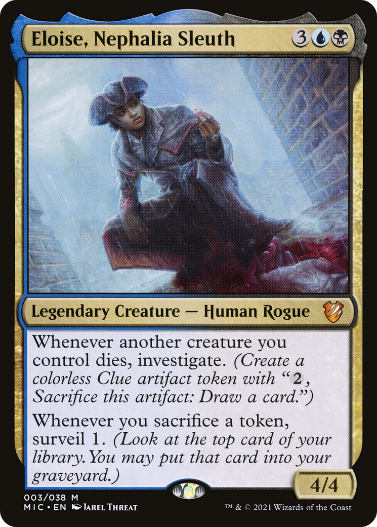 Eloise, Nephalia Sleuth (MIC-003) [Midnight Hunt Commander] MTG Single Wizards of the Coast