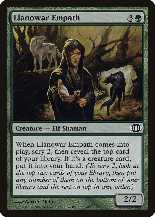 Llanowar Empath (FUT-130) [Future Sight] MTG Single Wizards of the Coast