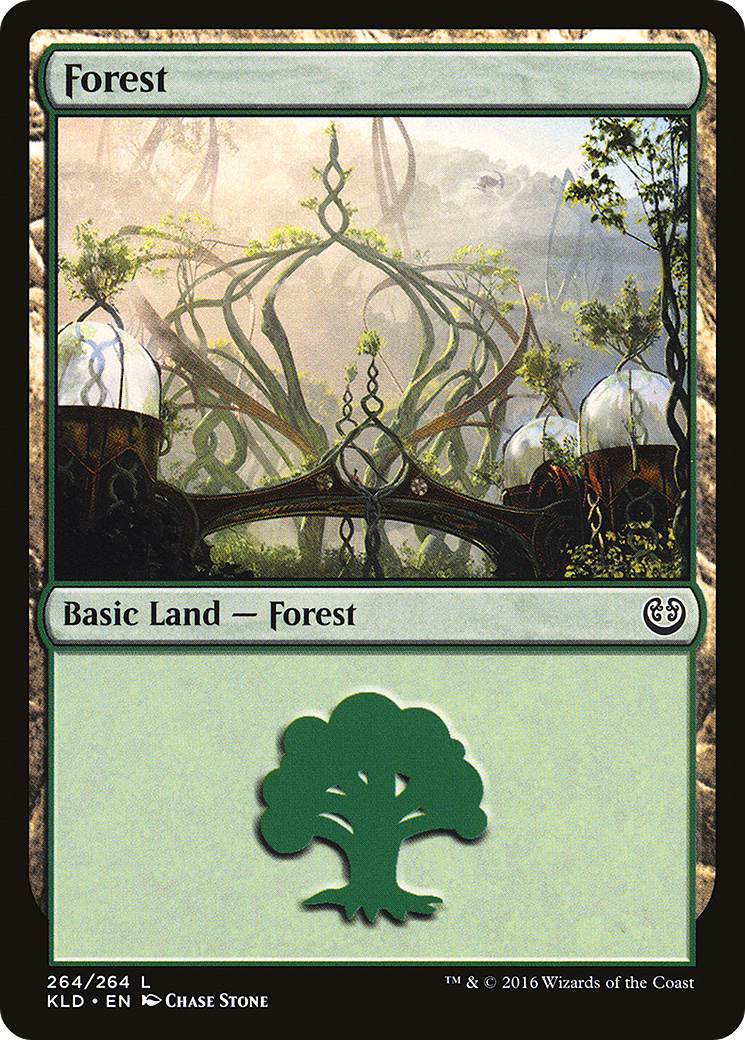Forest (264) (KLD-264) [Kaladesh] MTG Single Wizards of the Coast