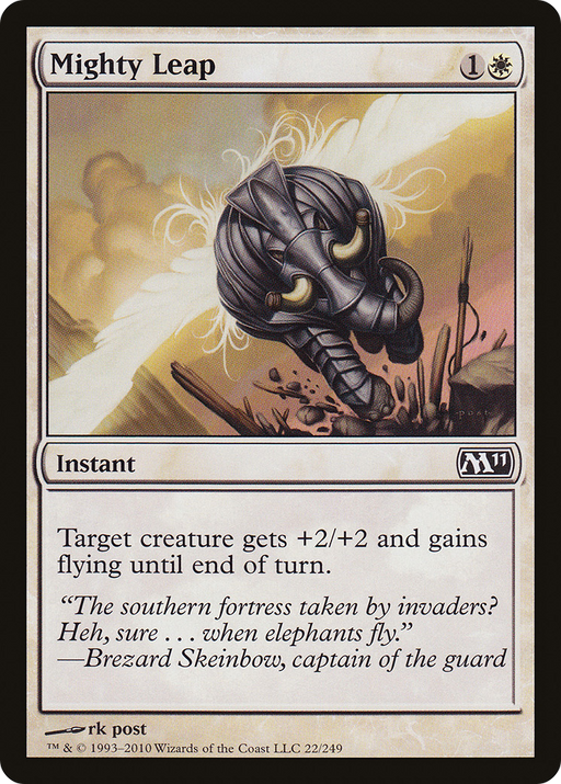 Mighty Leap (M11-022) [Magic 2011] MTG Single Wizards of the Coast