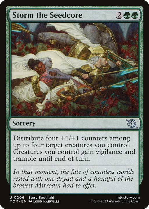 Storm the Seedcore (MOM-206) [March of the Machine] MTG Single Wizards of the Coast