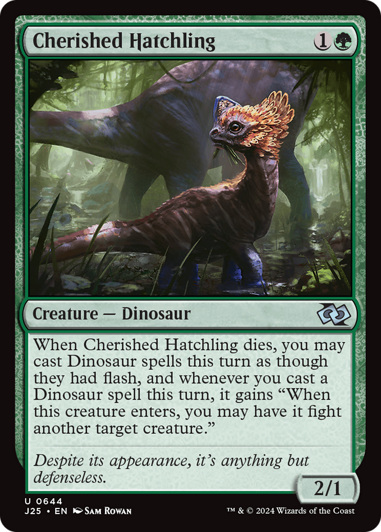 Cherished Hatchling (J25-644) [Foundations Jumpstart] MTG Single Wizards of the Coast