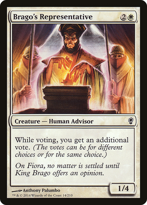 Brago's Representative (CNS-014) [Conspiracy] Foil MTG Single Wizards of the Coast